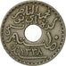 Tunisie, Muhammad al-Nasir Bey, 10 Centimes, 1920, Paris, TTB, Nickel-Bronze