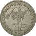 Moneta, Kraje Afryki Zachodniej, 100 Francs, 1968, VF(20-25), Nikiel, KM:4