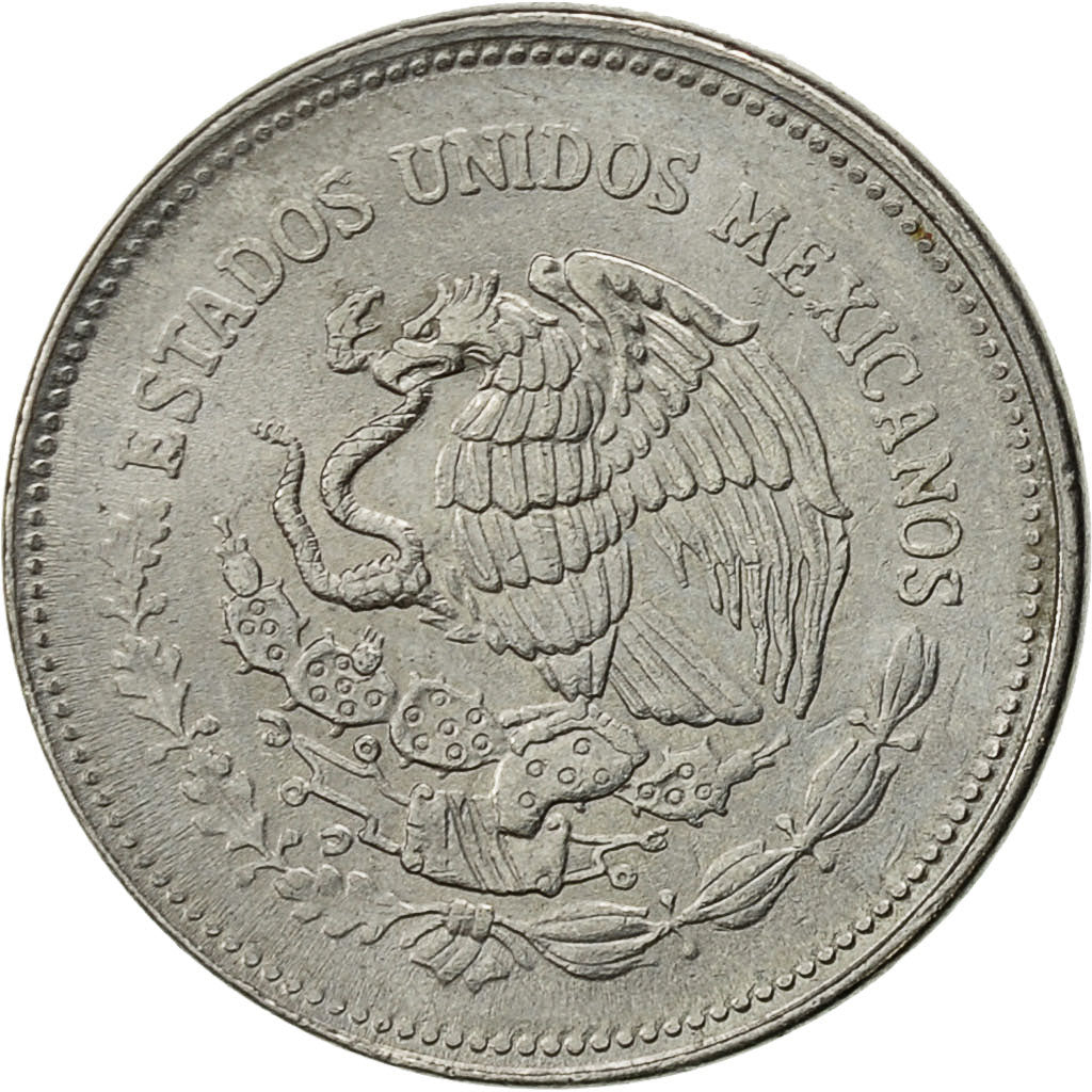 México, 10 Pesos, 1986, Mexico City, MBC, Acero inoxidable, KM:512