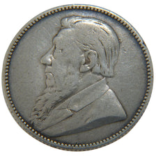 SOUTH AFRICA, Shilling, 1892, KM #5, EF(40-45), Silver, 5.60