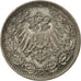GERMANY - EMPIRE, 1/2 Mark, 1916, Berlin, EF(40-45), Silver, KM:17