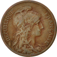 Francia, Dupuis, 10 Centimes, 1917, Paris, MB+, Bronzo, KM:843, Gadoury:277