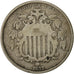 United States, Shield Nickel, 5 Cents, 1867, U.S. Mint, Philadelphia, VF(30-35)