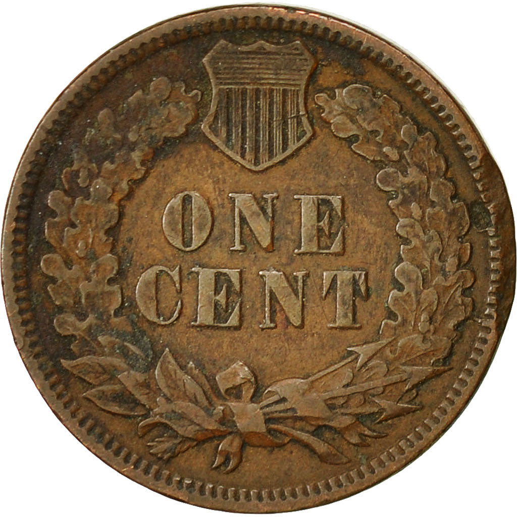 United States, Indian Head Cent, Cent, 1886, U.S. Mint, Philadelphia, EF(40-45)