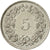Svizzera, 5 Rappen, 1977, Bern, BB, Rame-nichel, KM:26