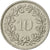 Svizzera, 10 Rappen, 1974, Bern, BB, Rame-nichel, KM:27