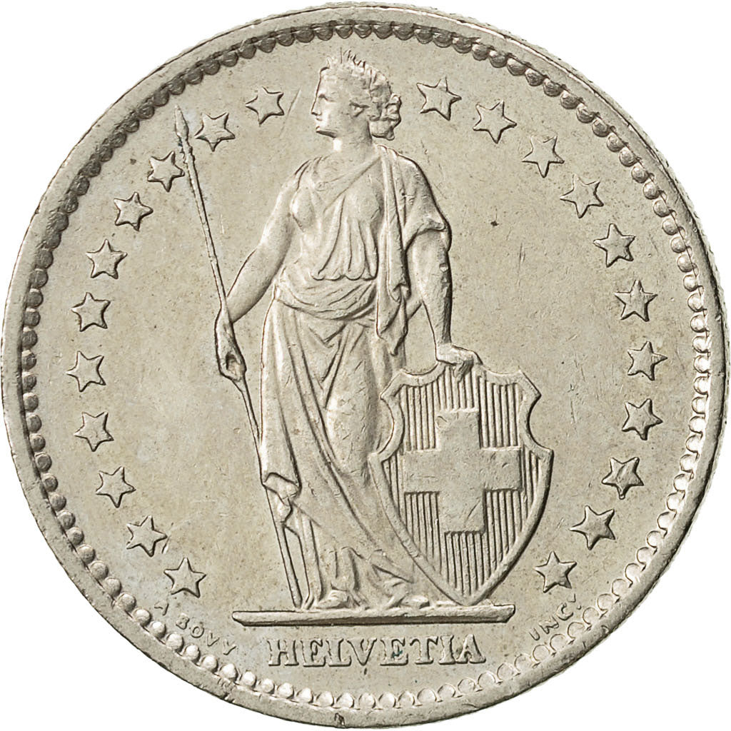 Suiza, 2 Francs, 1979, Bern, MBC, Cobre - níquel, KM:21a.1