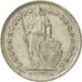 Suiza, 1/2 Franc, 1956, Bern, MBC, Plata, KM:23