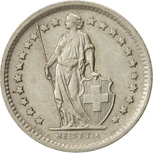 Switzerland, 1/2 Franc, 1968, Bern, AU(50-53), Copper-nickel, KM:23a.1