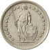 Switzerland, 1/2 Franc, 1968, Bern, AU(50-53), Copper-nickel, KM:23a.1