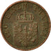 Estados alemanes, PRUSSIA, Wilhelm I, 3 Pfennig, 1868, MBC+, Cobre, KM:482