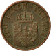 German States, PRUSSIA, Wilhelm I, 3 Pfennig, 1868, AU(50-53), Copper, KM:482