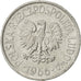 Poland, 20 Groszy, 1966, Warsaw, EF(40-45), Aluminum, KM:A47