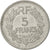 France, Lavrillier, 5 Francs, 1946, Castelsarrasin, TTB+, Aluminium, KM:888b.3