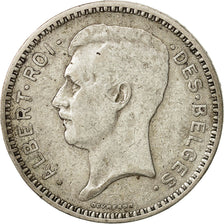Belgium, 20 Francs, 20 Frank, 1934, VF(20-25), Silver, KM:103.1
