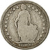 Switzerland, 1/2 Franc, 1878, Bern, VF(20-25), Silver, KM:23