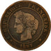 France, Cérès, 5 Centimes, 1897, Paris, TB+, Bronze, KM:821.1, Gadoury:157a