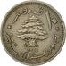 Lebanon, 10 Piastres, 1961, VF(30-35), Copper-nickel, KM:24