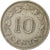 Malta, 10 Cents, 1972, British Royal Mint, MB+, Rame-nichel, KM:11