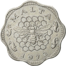 Malta, 3 Mils, 1972, British Royal Mint, EF(40-45), Aluminum, KM:6