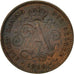 Belgium, Albert I, 2 Centimes, 1911, AU(50-53), Copper, KM:65