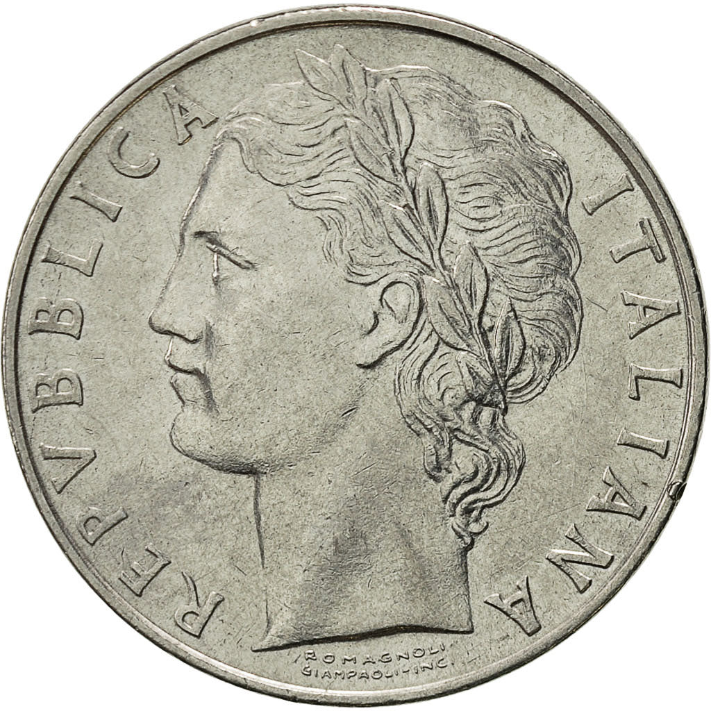 Italia, 100 Lire, 1973, Rome, MBC+, Acero inoxidable, KM:96.1