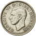 Great Britain, George VI, 3 Pence, 1938, AU(50-53), Silver, KM:848
