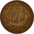 Great Britain, George VI, 1/2 Penny, 1950, EF(40-45), Bronze, KM:868