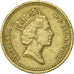 Great Britain, Elizabeth II, Pound, 1997, VF(30-35), Nickel-brass, KM:975