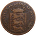 DANISH WEST INDIES, Cent, 1878, KM #68, VF(30-35), Bronze, 4.60