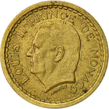 Coin, Monaco, Louis II, Franc, Undated (1943), VF(30-35)