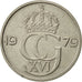 Sweden, Carl XVI Gustaf, 50 Öre, 1979, AU(50-53), Copper-nickel, KM:855