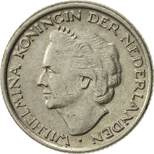 Netherlands, Wilhelmina I, 10 Cents, 1948, AU(50-53), Nickel, KM:177