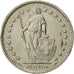 Switzerland, Franc, 1975, Bern, EF(40-45), Copper-nickel, KM:24a.1