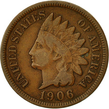 United States, Indian Head Cent, Cent, 1906, U.S. Mint, Philadelphia, EF(40-45)