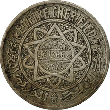 Maroc, Mohammed V, 10 Francs, 1366, Paris, TB, Copper-nickel, KM:44