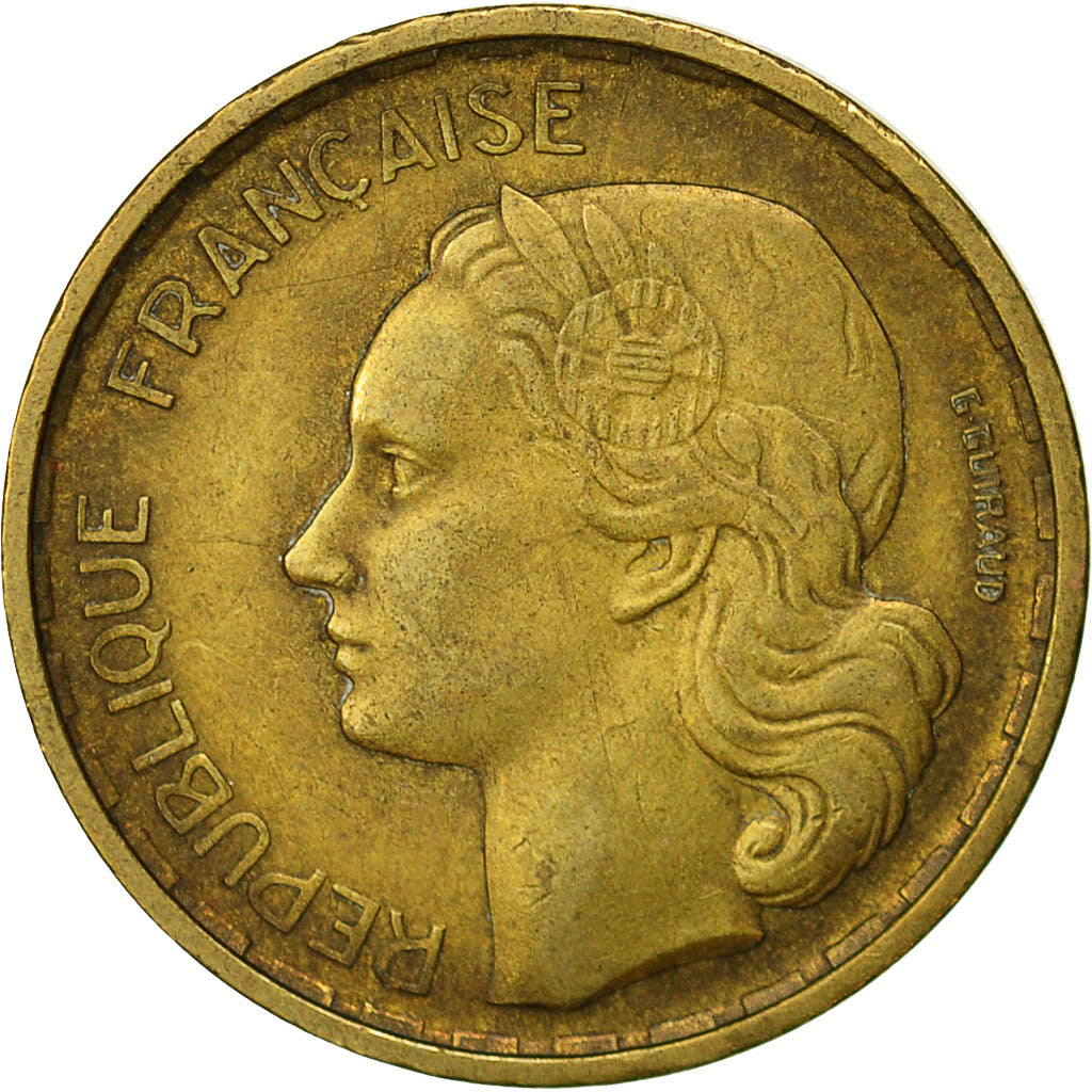 France, Guiraud, 20 Francs, 1950, Beaumont - Le Roger, VF(30-35)