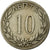 Moneda, Grecia, George I, 10 Lepta, 1894, Paris, MBC, Cobre - níquel, KM:59