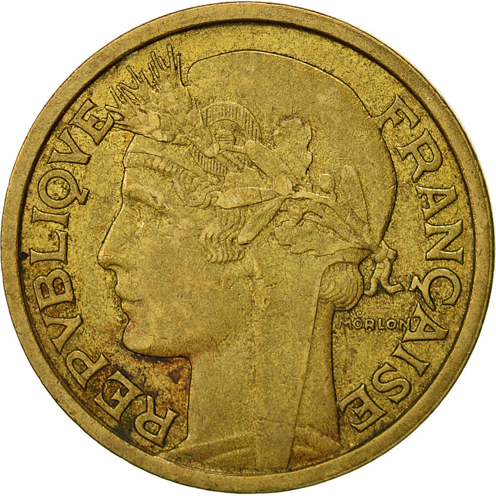 Francia, Morlon, 2 Francs, 1941, Paris, MB+, Alluminio-bronzo, KM:886