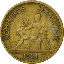 France, Chambre de commerce, Franc, 1921, Paris, VF(30-35), Aluminum-Bronze