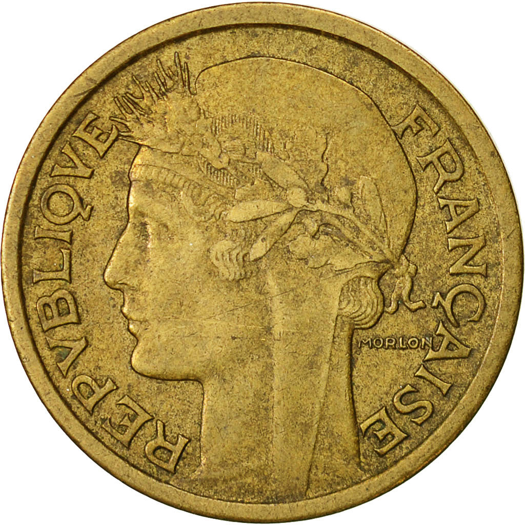 France, Morlon, Franc, 1940, Paris, TB+, Aluminum-Bronze, KM:885, Gadoury:470