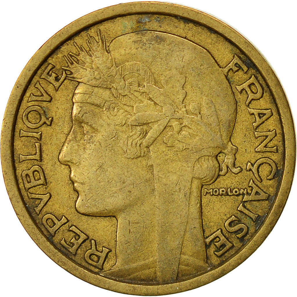 France, Morlon, Franc, 1932, Paris, VF(30-35), Aluminum-Bronze, KM:885