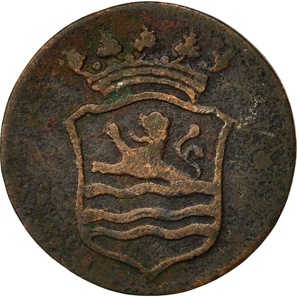 NETHERLANDS EAST INDIES, Duit, 1793, Utrecht, F(12-15), Copper, KM:159