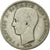 Moneda, Grecia, George I, Drachma, 1883, Paris, BC+, Plata, KM:38