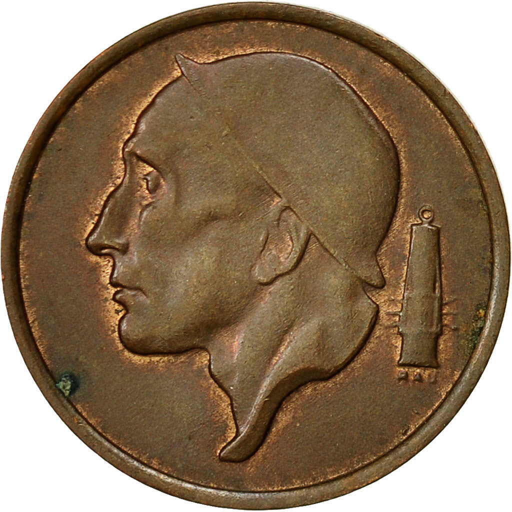 Belgium, Baudouin I, 50 Centimes, 1975, EF(40-45), Bronze, KM:148.1