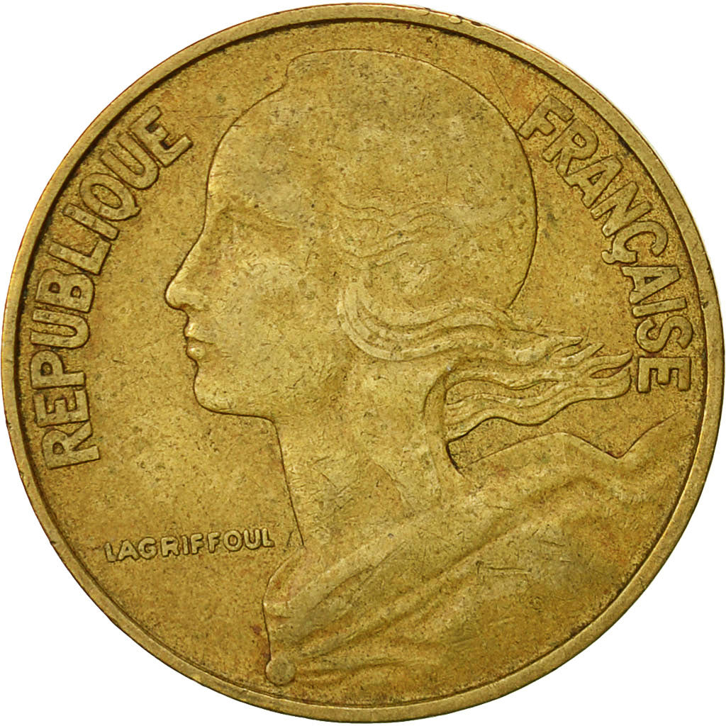 France, Marianne, 20 Centimes, 1963, Paris, VF(30-35), Aluminum-Bronze, KM:930
