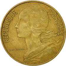 Moneta, Francja, Marianne, 20 Centimes, 1963, Paris, VF(30-35), Aluminium-Brąz