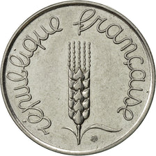 Francia, Épi, 5 Centimes, 1961, Paris, MBC+, Acero inoxidable, KM:927