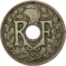 France, Lindauer, 25 Centimes, 1924, TB+, Copper-nickel, KM:867a, Gadoury:380