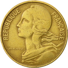 France, Marianne, 10 Centimes, 1962, Paris, VF(30-35), Aluminum-Bronze, KM:929